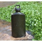 군용수통 낚시레저 밀리터리 야전 야외활동물병 수통 600ml 블랙 : 피에이치에스