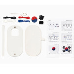 동전지갑 가죽태극기수납만들기 코인지갑 미니동전보관함 여행용 : 체크스토리 교구