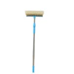 셀프세차솔 세차장 거품 회전 청소 물총 브러쉬 걸레 1.3m 스텐 막대 26cm 브러시 헤드 : 린블리의공간