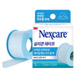 의료용 실리콘 방수 테이프 반창고 밴드 저자극 드레싱 2.54x3.65cm 5개 : 11번길
