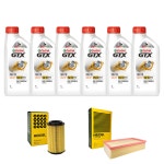 포드 포커스 엔진오일 2.0 디젤 11-18년식 GTX 5W30 6L : 자동차  오일