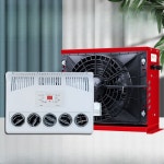 트럭 화물차 주차 에어컨 24v 굴삭기 DC 변환 인버터 전기 구동 캠핑카 카라반 24V 레드 : 하이 D마켓
