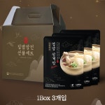 집밥장인 참이맛 영양삼계탕 블랙 선물세트 1kg x 3봉 : 집밥 장인