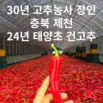 24년 햇건고추 햇고추 태양초 고추 10근 건고추 : 늘좋은팜