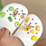 투명 카피바라 5종 세트 12ps 파츠 세트 신발꾸미기 : 위드나이엘