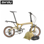 버디 정글 익스플로러 필드브라운 미니벨로 접이식 자전거 : 벨로데이