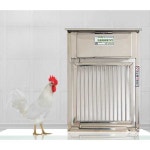 닭장 개폐기 양계장 사육장 자동 대문 케이지 농장 도어 스마트 35X50cm 타이머 모델(치킨 도어) : 라니스토어.