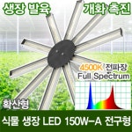 19755A 식물LED 150W -A 확산형 썬램프 /보광등 농장 하훼 스마트팜 E39 : 윤라이팅