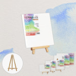 리브로스 수채화 캔버스 판넬&이젤세트 (15cmX15cm) 캔버스액자 종이 수채화전용지 : 스쿨뉴스