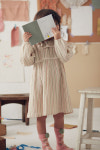 루이스미샤 키즈 오가닉 원피스 DRESS ILLI GRI-W24-S0096 : Beaumonde