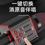 블루투스마이크 휴대용 스피커 유튜브 스마트폰 몬스타 미라클엠 가츠 노래방마이크 가정용 미니 강의용무선마이크 듀얼 샴페인 골드 기본 세트... 