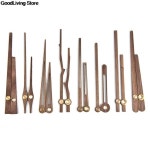 나무 알루미늄 포인터 DIY 벽시계 바늘, 12 인치 석영 교체 부품, 인기 판매, 1PC : 나인클