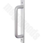 ㄷ자봉판손잡이 2구 128P 실버 가구손잡이리폼 : 호성리빙