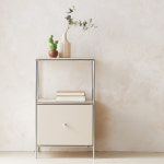 헤이몰리 마일로 모듈 2단 서랍장 수납장 MT150201500 /완제품 두꺼운 15파이 : 헤이몰리가구