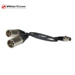 [Wisycom] CAM50-3 위즈컴 BPA54용 오디오라인 mini xlr 5f to 2 xlr 3M : 토크백