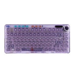 AULA 무선 투명 개스킷 장착 기계식 게임용 키보드 핫 스왑  C타입 유선 블루투스 2.4Ghz F81 75% 키 : 한영홀딩스