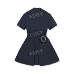 골프웨어 점프 수트 반바지수트 여성 여름 여성용 G0286 사파이어 블루 S : RaruA