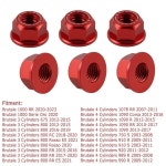 MV Agusta Brutale 3 실린더 675 800 RR 4 910 989 S 스프로킷 너트 M8x1.25 : SOUL산산마켓