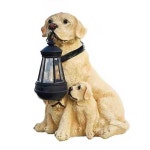 LED잔디등 태양광 정원등 마당 정원 조명 강아지 조형물 몽땅 골든 리트리버 : 몽땅888