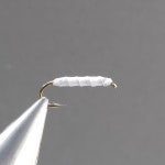 화이트 라바 #18 - 송어축제 얼음낚시 플라이훅 : 송어축제