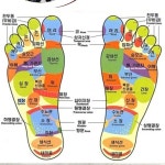 가족 발 관리 지압 마사지 조약돌 매트 : 보끔