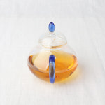 다하랑 유리 티팟 티포트 차호 블루 LCH011 : 다하랑