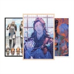 주술회전 퍼즐 액자 포함 고죠사토루 500 1000 애니 굿즈  J2088-1000피스(액자미포함) : 홍시네잡화