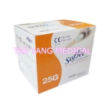 HLB생명과학 [구 화진메디칼] 멸균 일회용 주사침 25G 1 1/2인치 100EA : 태양메디칼