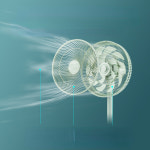 저소음 써큘레이터 탁상용 캠핑 선풍기 무선 아기방 풍량 팬 플랫 가정용 받침대 스탠딩 : 백만장자마켓