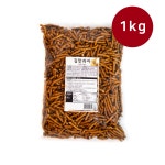신미제과 김맛과자 1kg 5개입 대용량 옛날과자 1박스 : 과자 한 조각