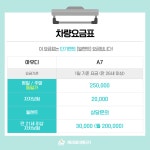 [A7] 일렌트 단기 렌트카 자차포함 수도권,충청 당일배차 : 케이제이렌터카