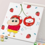 삼안 페인팅 체리 20X20 그림따라그리기 색칠하기도안 : 삼안2404