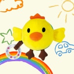 [꿈달] 꿈꾸는 삐악이 딸랑이 오감자극 아기 헝겊책 : 꿈꾸는달팽이 ggumdal