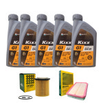 포드 포커스 엔진오일 2.0 11-18년식 킥스G1 5W30 5L : 자동차  오일