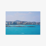 Postcard 10 제주 바다엽서 My Blue Waves ver.10 : 마이오운밸류