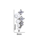 크러시다이아  네일파츠 6x12mm 젤네일아트재료 : 클래식네일