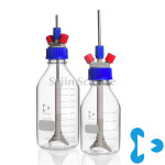 DU.1200390 듀란 자력교반기용 바틀형 반응조 Cap screw for stirred reactor 2-ports GL 45 DURAN : 세진과학