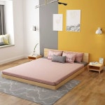 조립식 저상형 프레임 평상형 매트리스 싱글 더블 침대틀 낮은 깔판 나무 1000x1900 도색X : 타이거픽