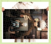 주술회전 퍼즐 피스 1000 고죠사토루 500 굿즈 애니  J1652-1000피스 : 홍시네잡화