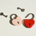 사랑의 커플 각인 남산 타워 하트 자물쇠 [커스텀 예쁜 열쇠 굿즈 아이템 사물함 락커] : 필레오상점