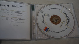 CD/유럽반/Tschaikowsky -  Klavierkonzert Nr. 1, op. 23/Violinkonzert, op. 35 : 케이팝스몰