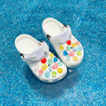 26피스 유리해변 바다 투명 조약돌 자비츠 신발파츠 : 얼스얼스