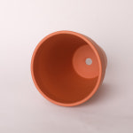 독일토분 플라워 황토 17호 빈티지 분갈이 토기화분 : 오투에이