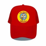 메쉬모자 빅사이즈 야구 볼캡 대두 통풍 영화 로스  트럭  치킨 형제 프린팅  백    힙합  YY398 : 라이프오라