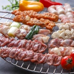 캠핑메뉴 파닭꼬치 데리야끼 : 모아이제이
