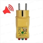 제이원테크 콘센트 접지테스터기 JW-045K-1 (부저 소리 알림) : 동성전자