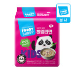 [어린이용] 푸디버디 하양라면, 80g, 4개 : 하림퍼스트키친