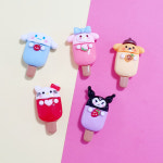 H0187 캐릭터 유광 컬러바 5종 데코덴파츠 폰케이스 탑로더 꾸미기 탑꾸 재료 : 반달이네집