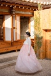 신부 결혼식 혼주 한복 대여 돌잔치 웨딩 피로연한복 2부 핑크그라 : 슈슈 클로젯
