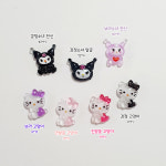 (10개) H0183 캐릭터 초미니 네일파츠 데코덴 탑꾸 폰꾸 재료 : 반달이네집